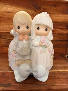 Precious Moments - Unity Candle Holder - Rare #848891 PM3
